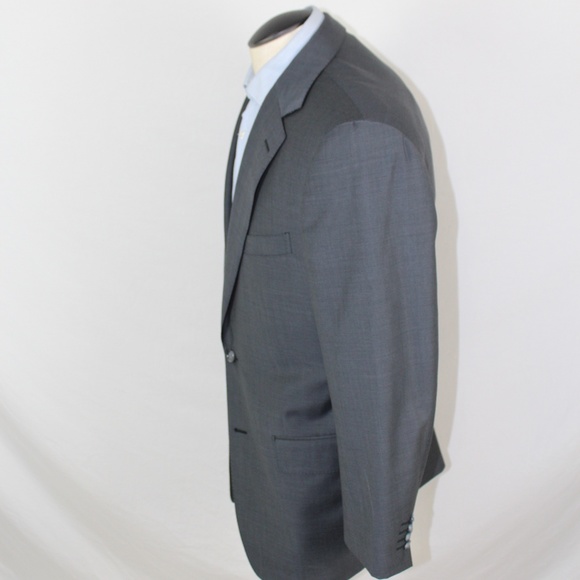 PAL ZILERI recent grey wool blazer ITALY 42R US - Picture 2 of 8